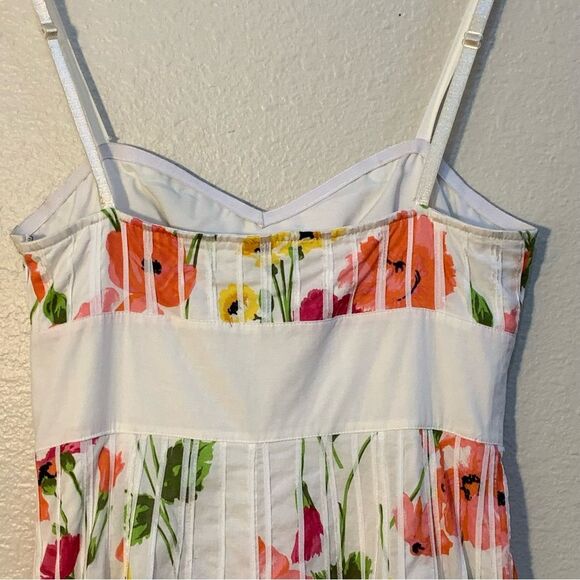 Guess Jeans Sundress Floral Junior’s Sz 3 Multi Color Spaghetti Strap Mini. - Picture 6 of 16